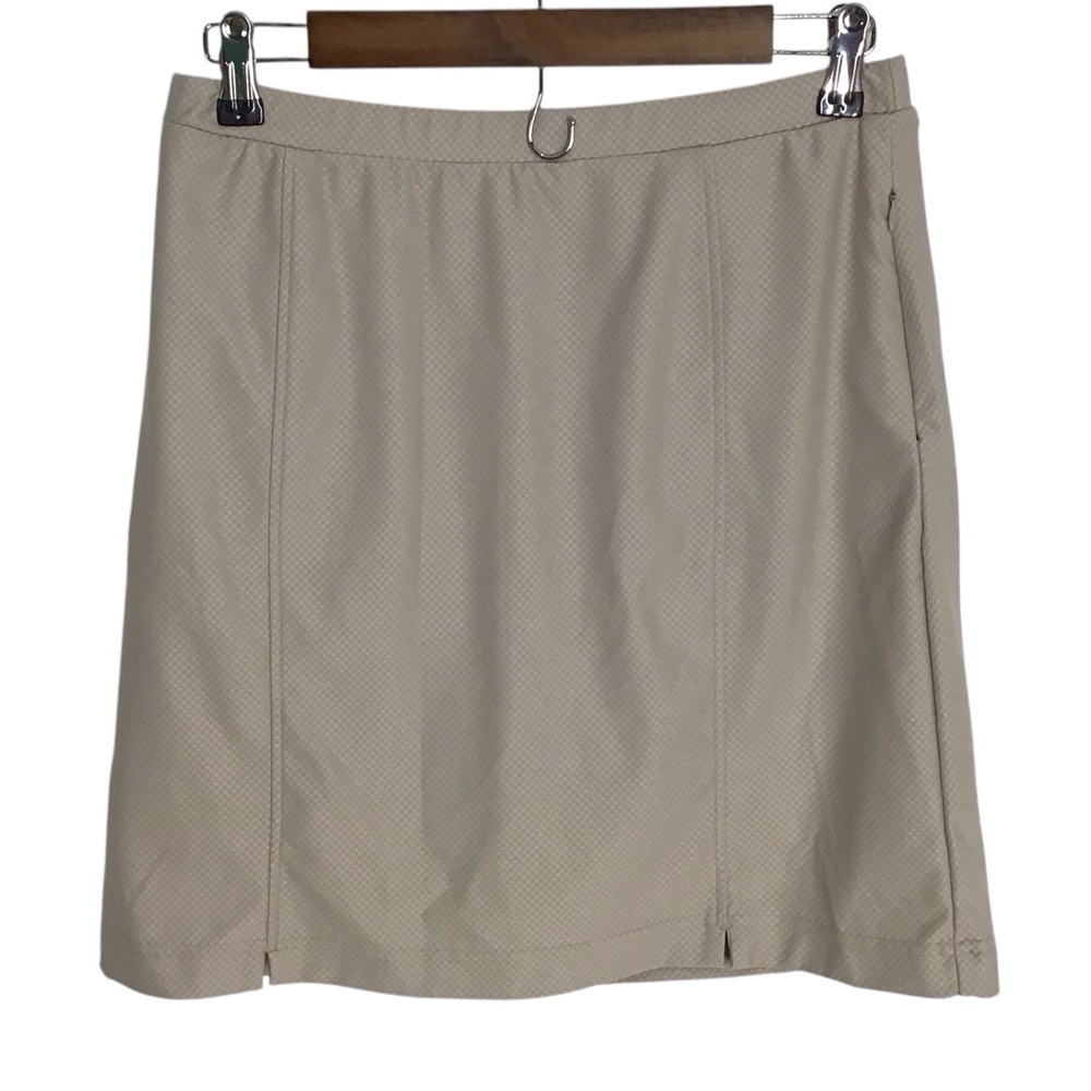 Monterey Club Taupe Athletic Skort Size S (4-6) New